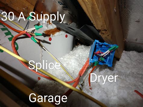 30 amp 240 wire splice